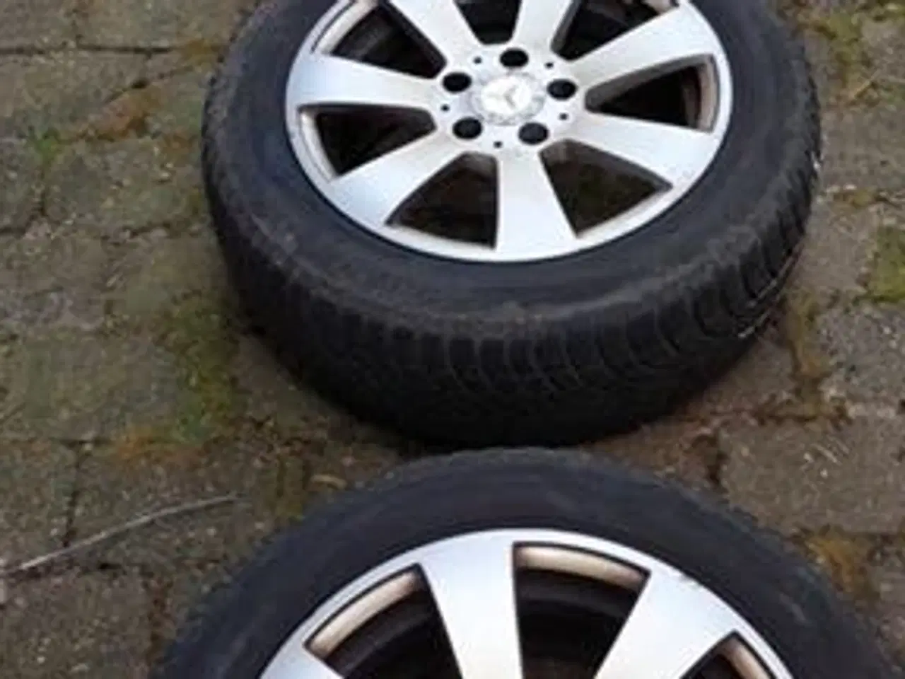 Billede 4 - Vinterdæk Mercedes på originale alufælge