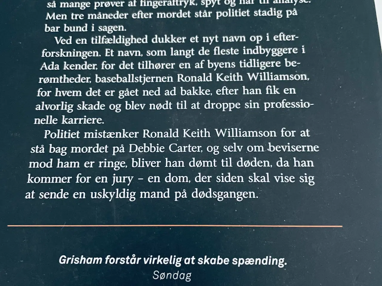 Billede 5 - Uskyldig dømt - John Grisham 