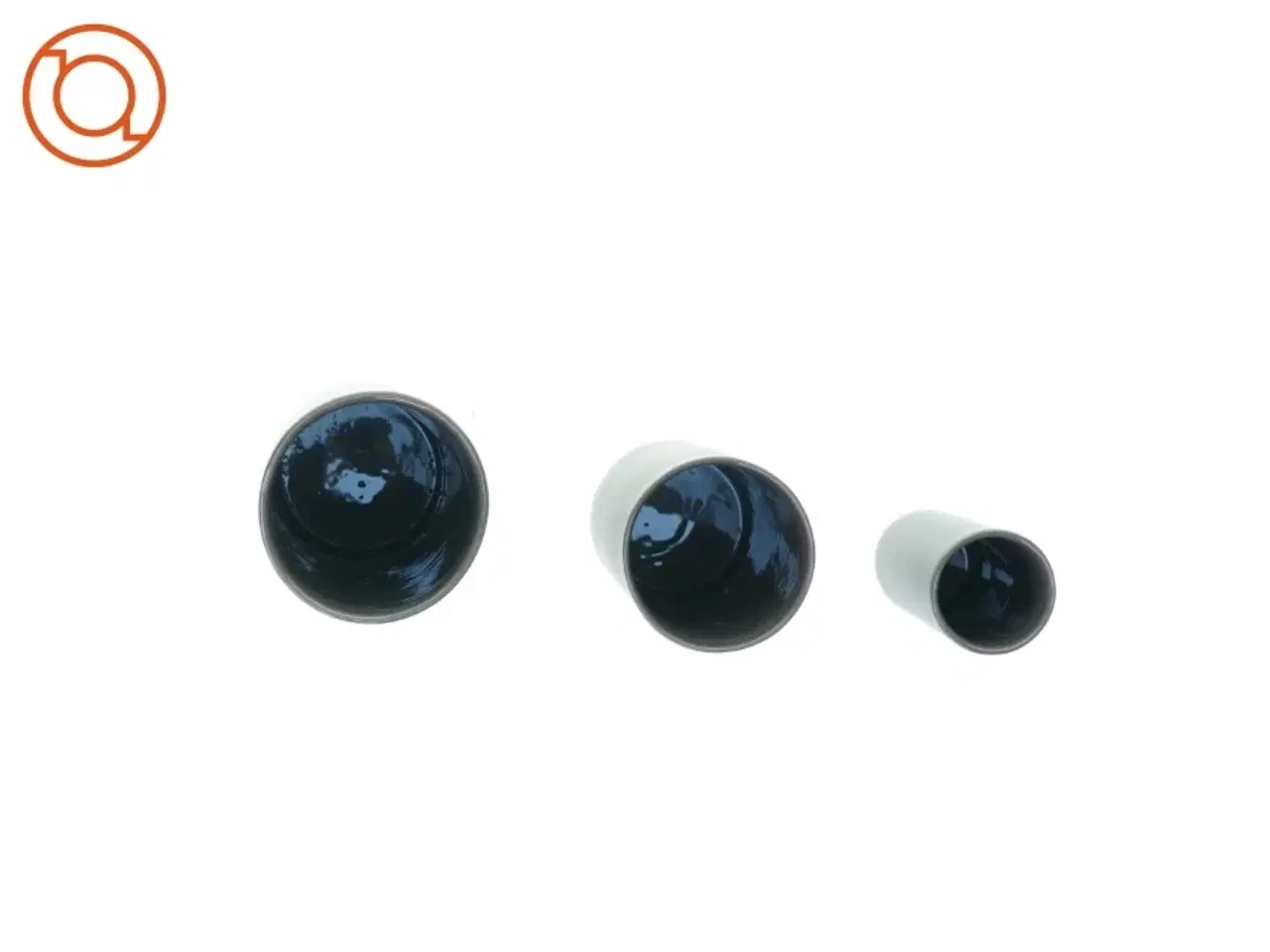 Billede 4 - 3x vaser fra Hübsch (str. 22,14 og 12cm)