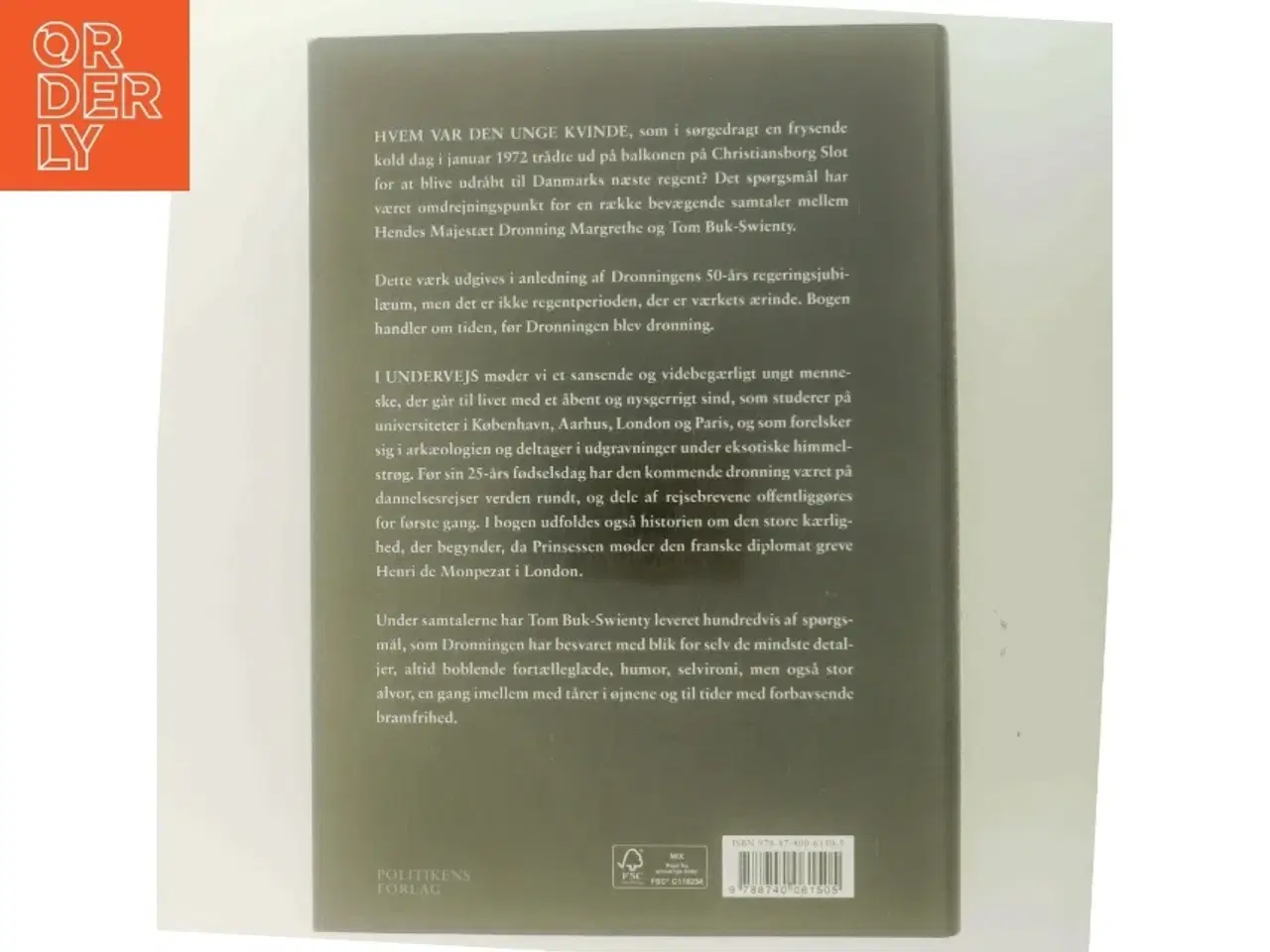 Billede 3 - Undervejs : erindringer 1940-1972 af Margrethe II (Bog)