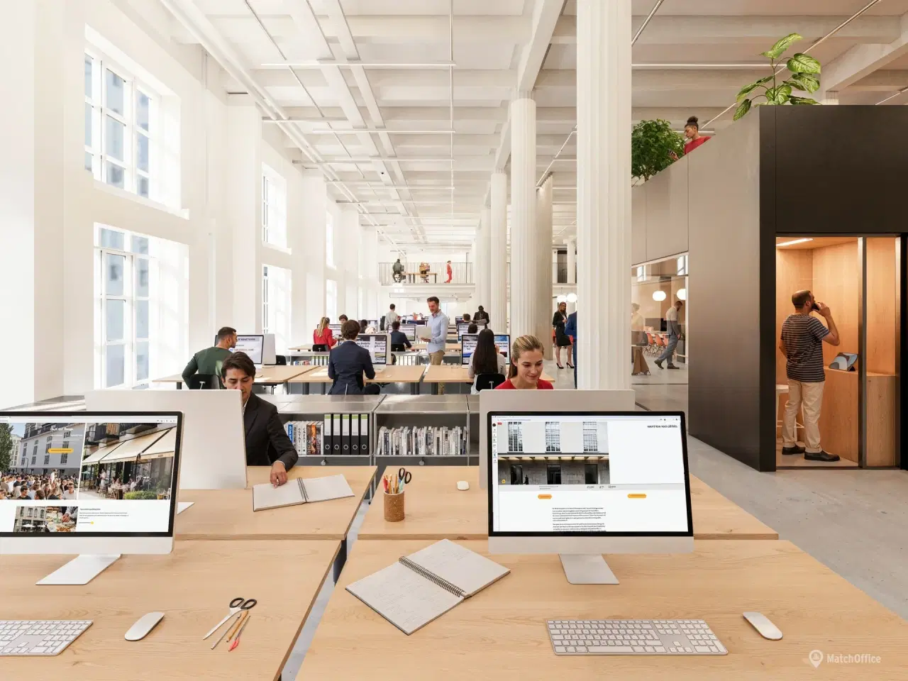 Billede 8 - Industrielle rammer i historisk bygning i Carlsberg Byen