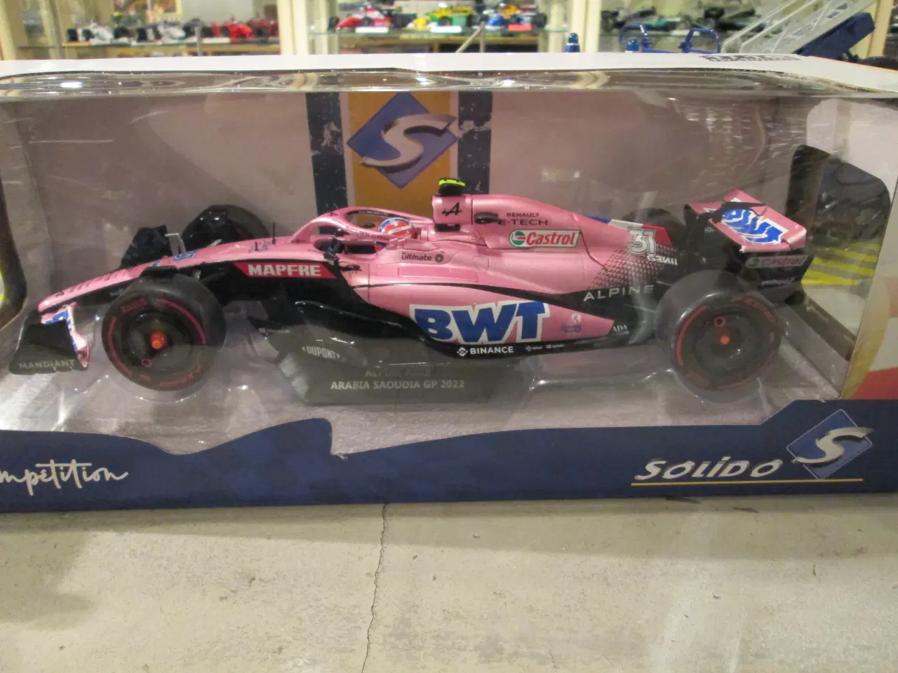 Billede 1 - Modelbil Alpine A522 Ocon  1:18