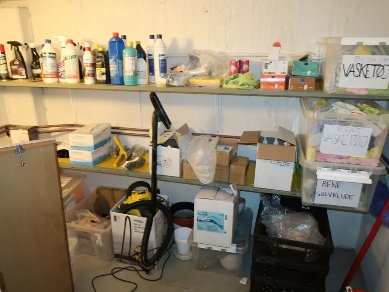 Billede 2 - Div. Rengøringsartikler, Våd-/tørsuger WASCO, støvsuger NILFISK VP300 Hepa m.m.