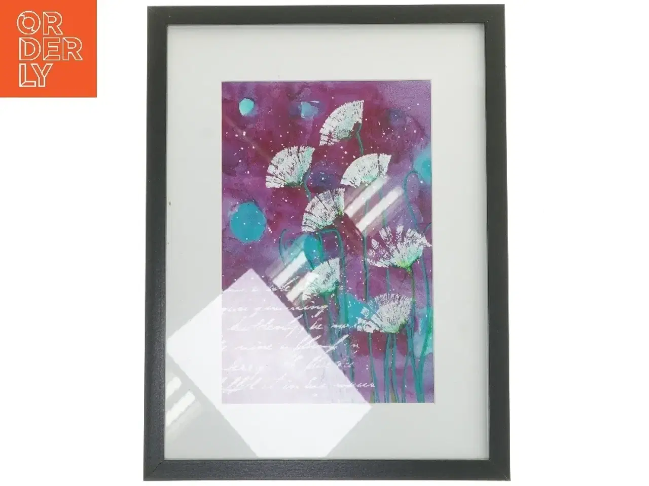 Billede 1 - Indrammet kunsttryk (str. 42,5x32,5 cm)