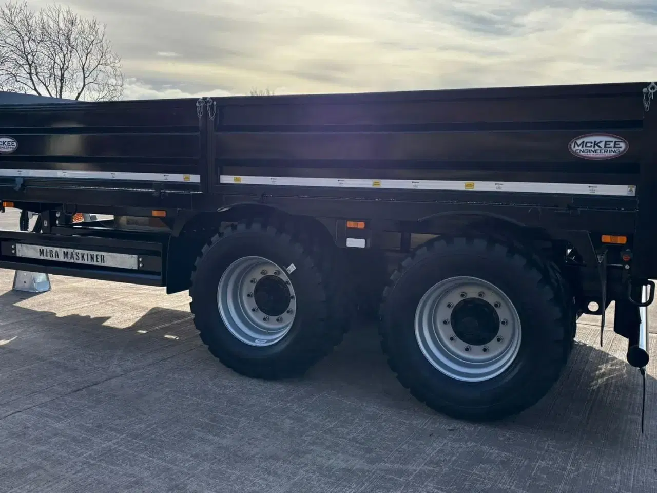 Billede 11 - McKee 16T entrepenørvogn med nedfoldbare sider