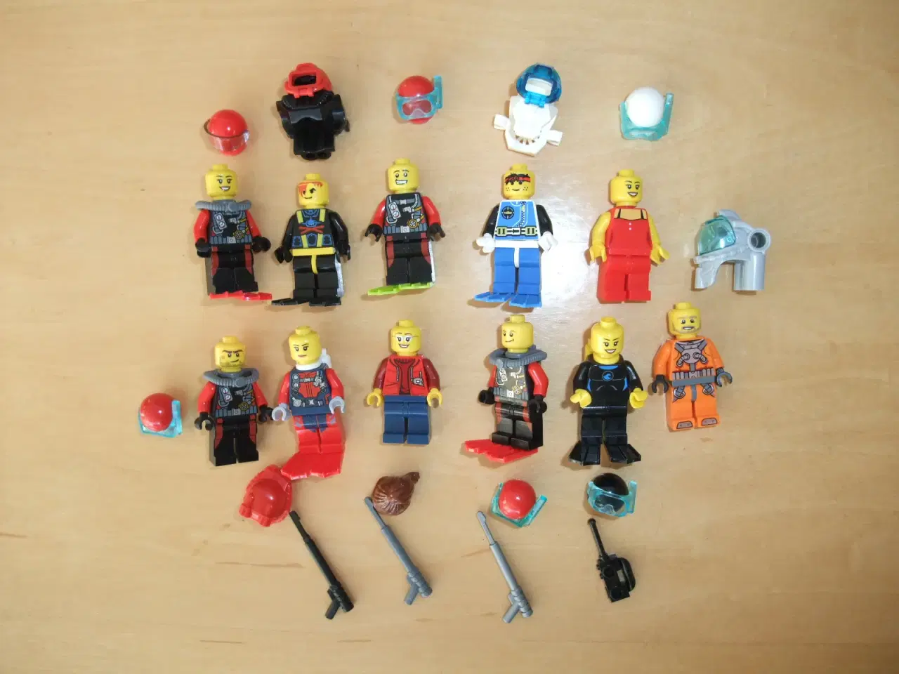 Billede 4 - Lego Diver/Dykker Figurer