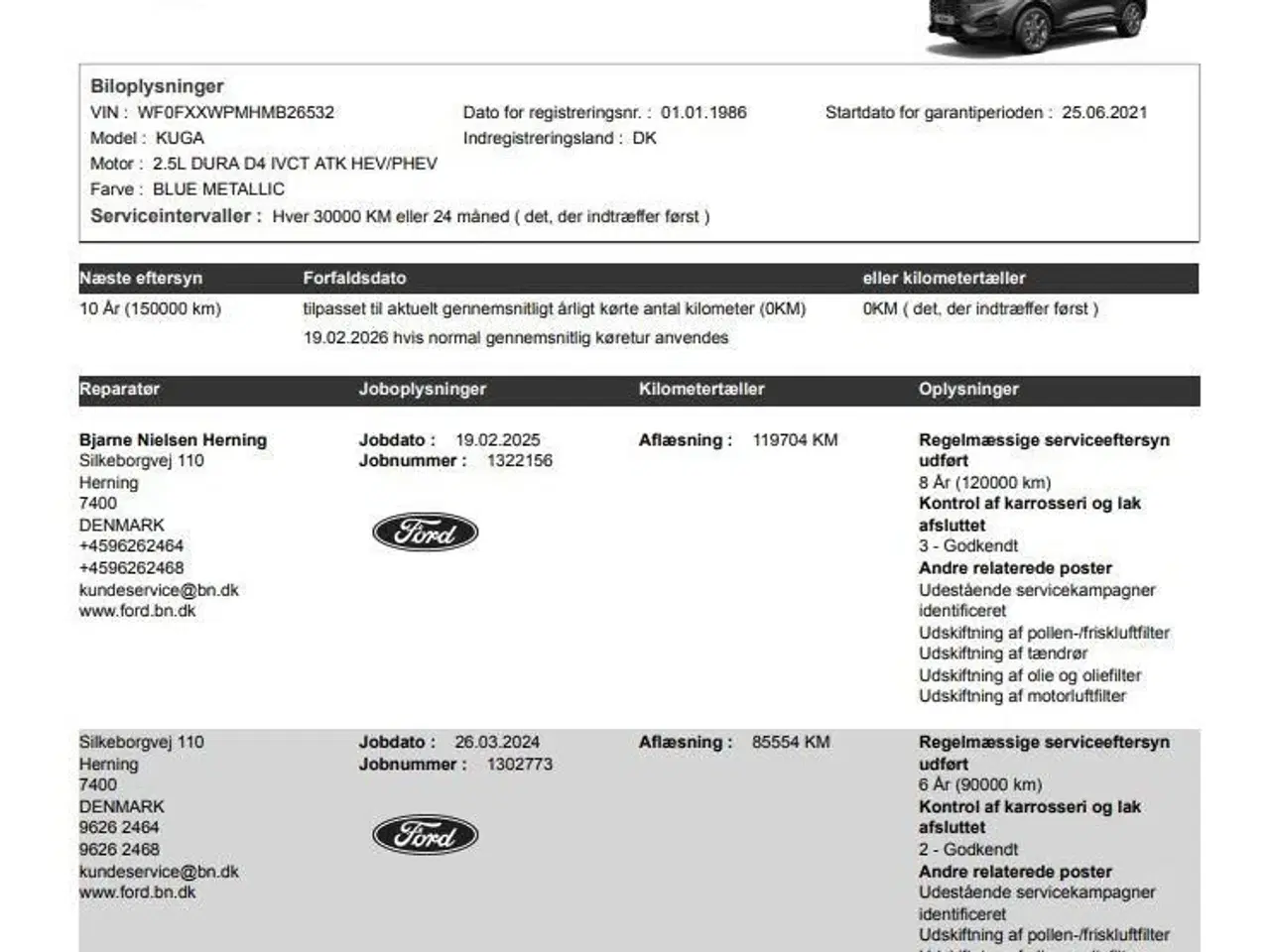 Billede 18 - Ford Kuga 2,5 Plugin-hybrid ST-Line X CVT 225HK 5d Trinl. Gear