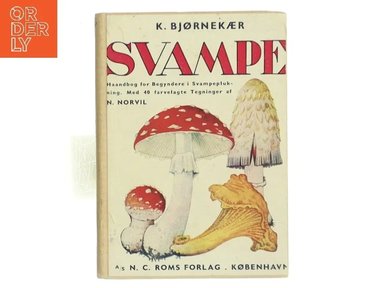 Billede 1 - Svampe af K. Bjørnekær (Bog)