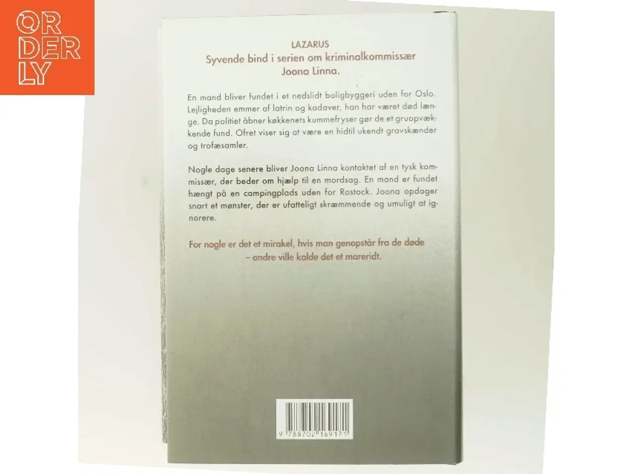 Billede 3 - Lazarus af Lars Kepler (Bog)