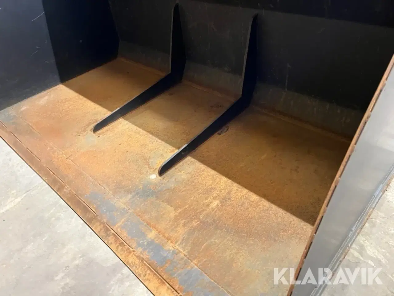 Billede 12 - Skovl Vejrums 2000 mm flis skovl