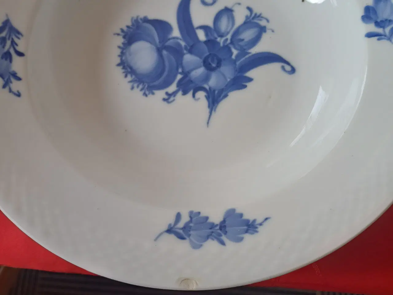 Billede 3 -  BLÅ BLOMST. Royal Copenhagen. 1.SORTERING.  