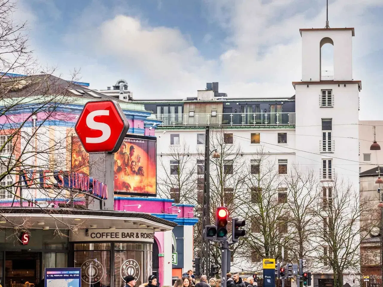 Billede 13 - Kontor med central placering og smuk udsigt over Axeltorv - Lige ved Vesterport St. og Rådhuspladsens metro