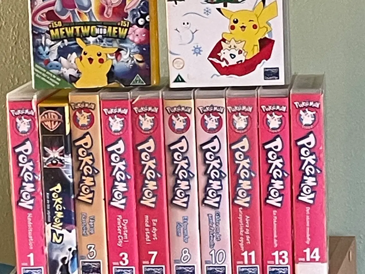 Billede 1 - Pokemon VHS bånd originale fra 80’erne 12 stk. 