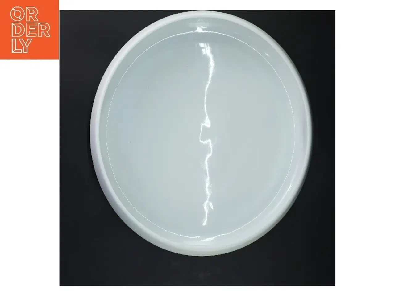 Billede 3 - Hvid rund skål fra Trip Trap (str. Ø 33 cm)