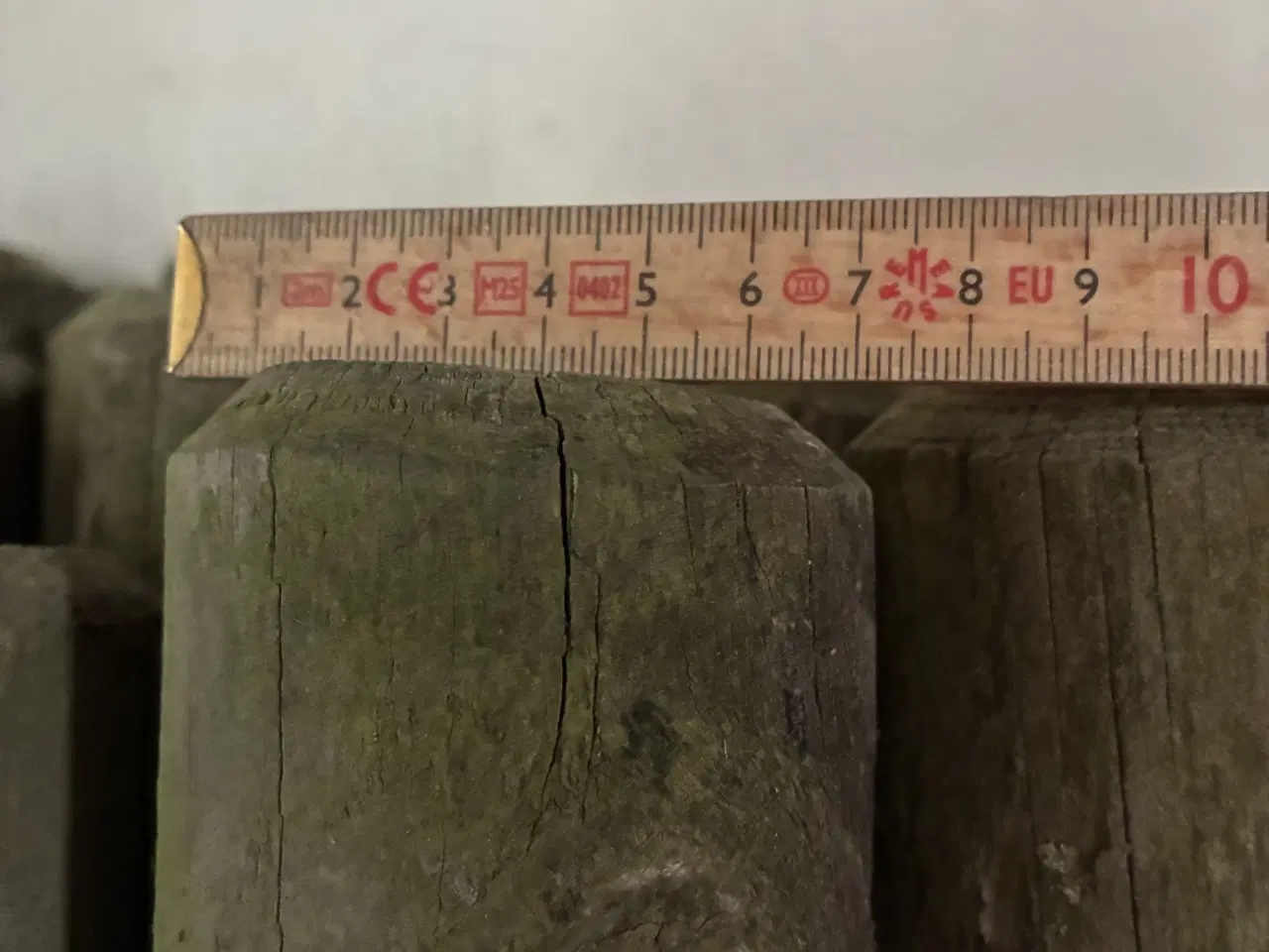 Billede 3 - Trykimprægnetet pæle