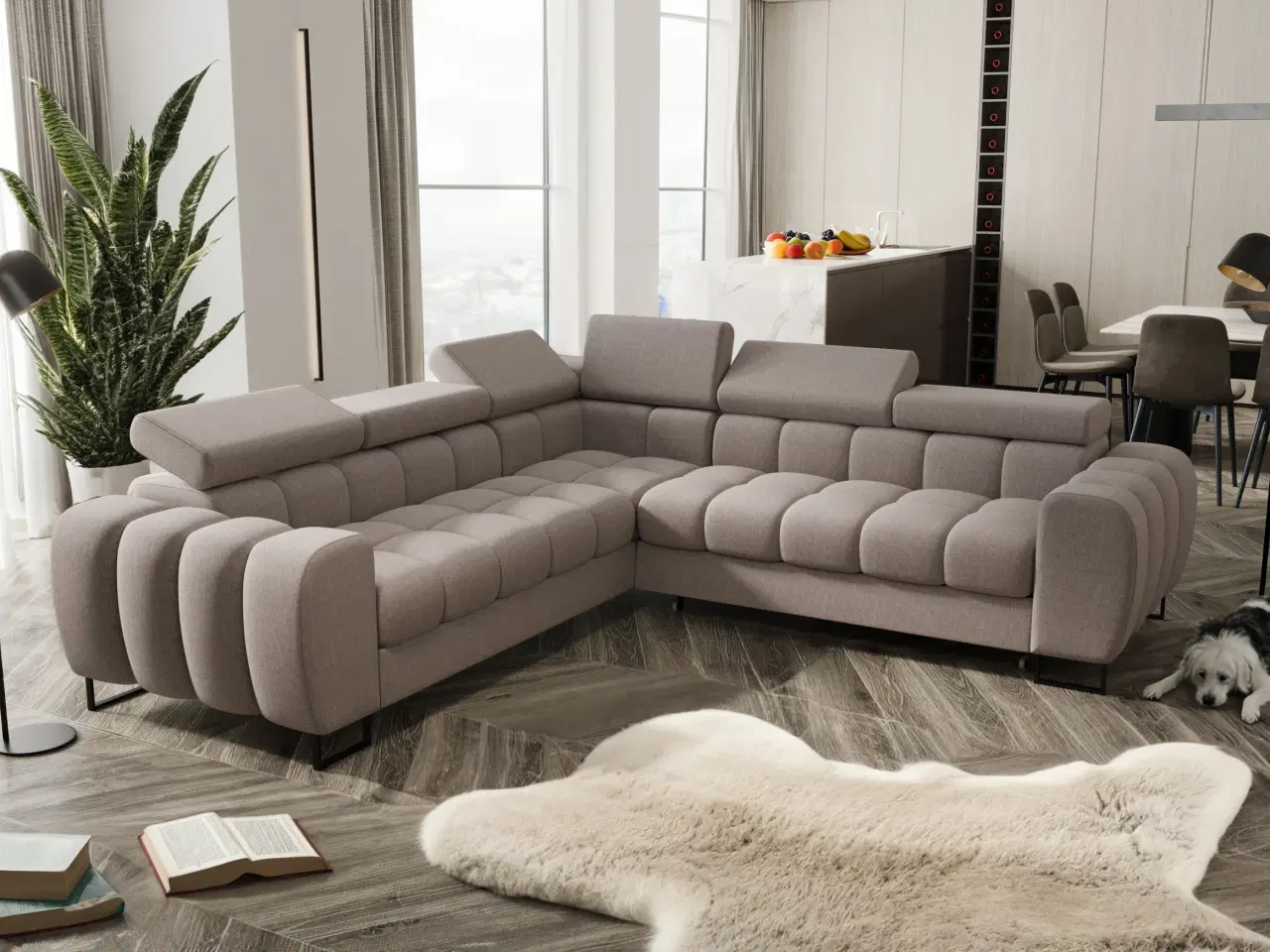 Billede 7 - ASPER MAX HJØRNESOFA 260x260 CM U-9 HØJRE