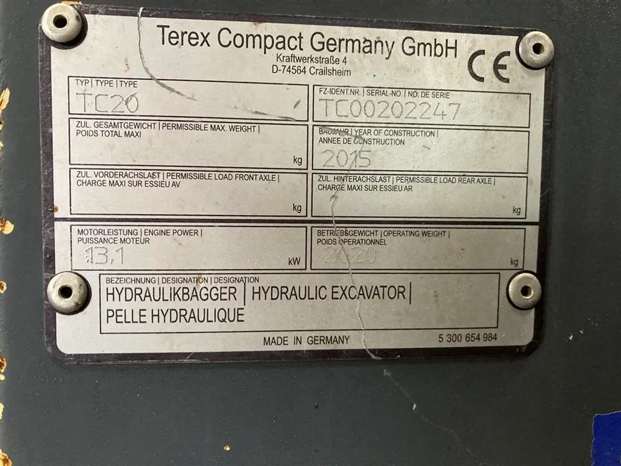 Billede 20 - Terex TC20