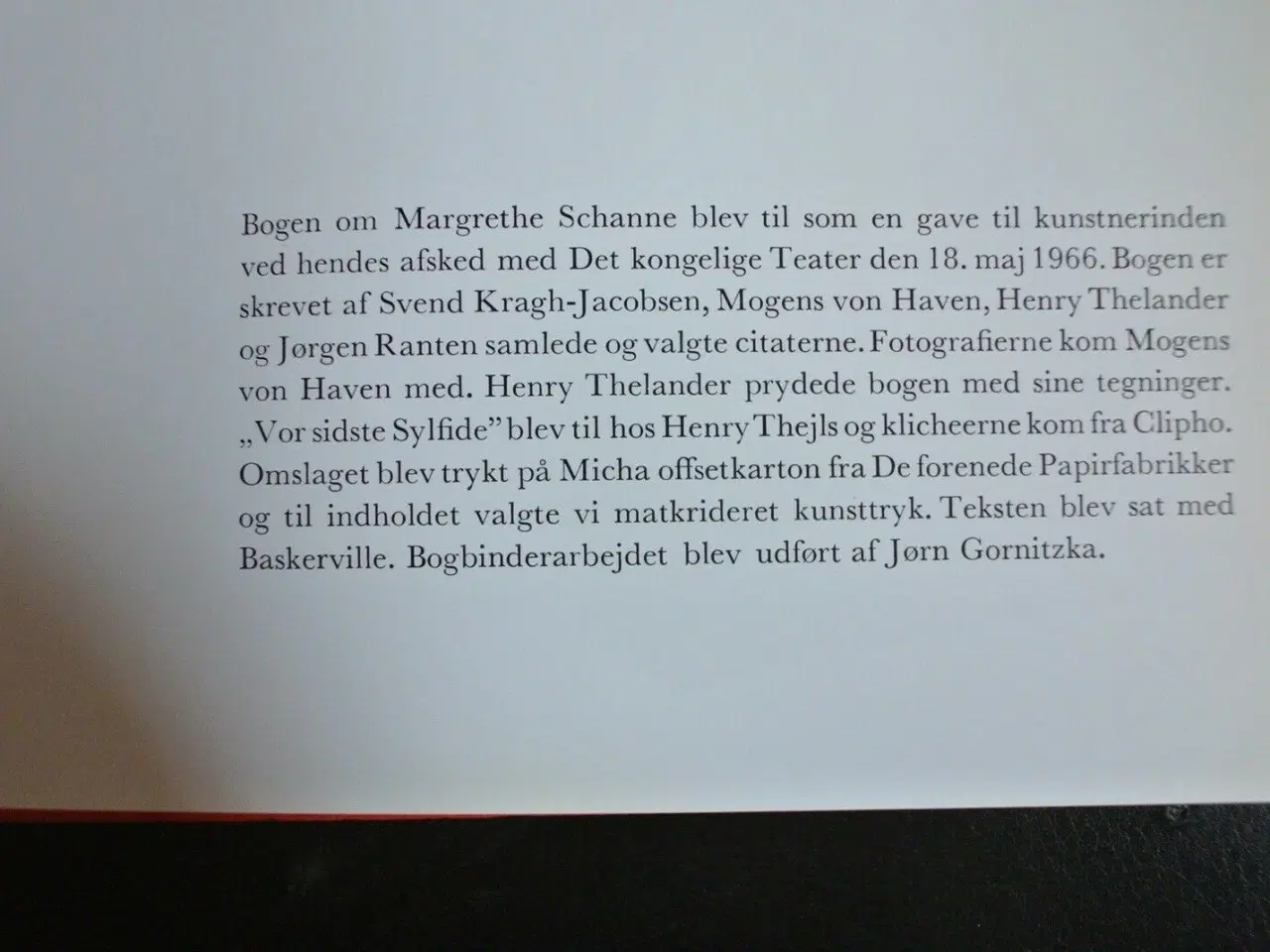Billede 2 - vor sidste sylfide margrethe schanne, af svend kra