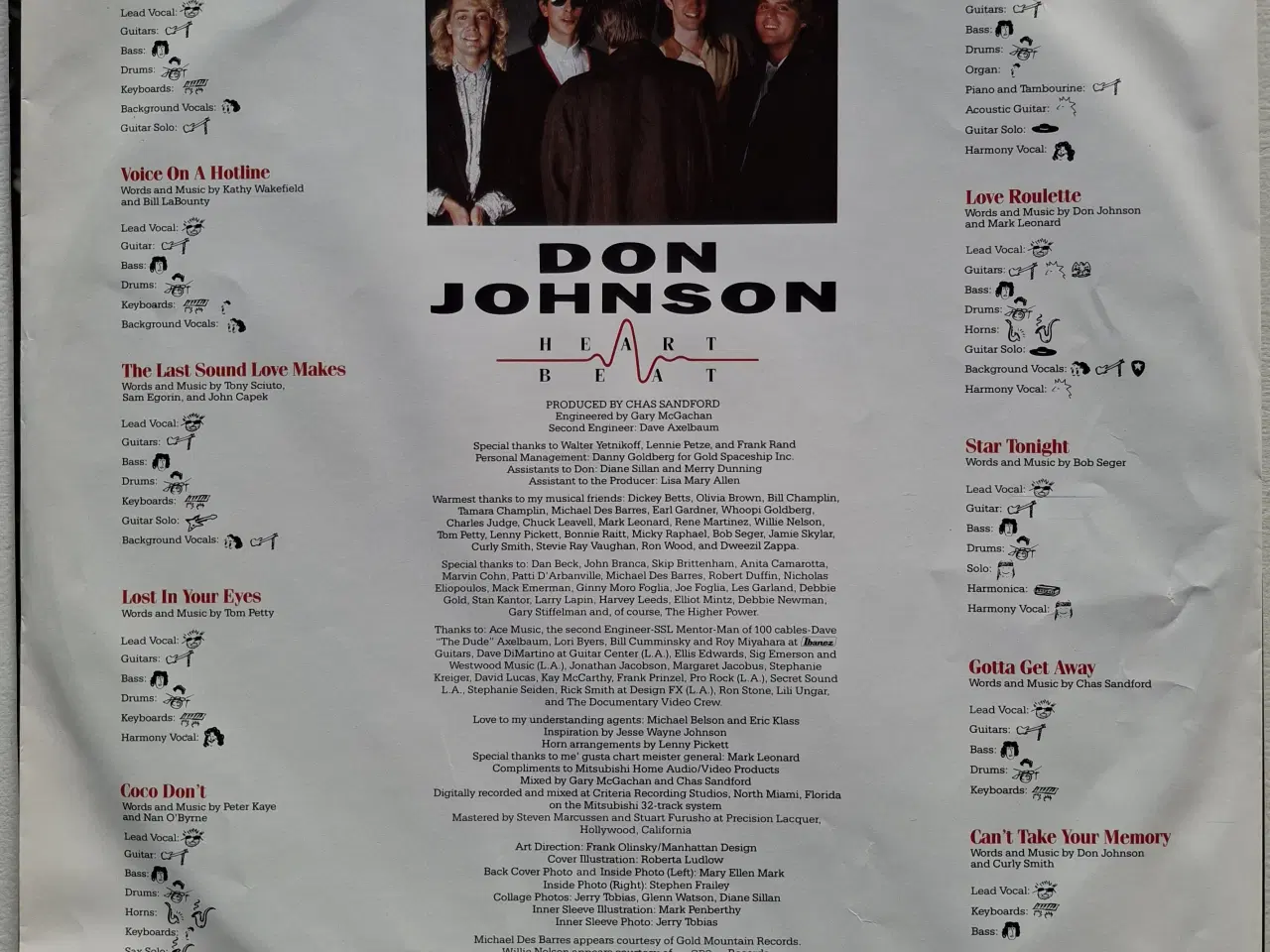 Billede 5 - Don Johnson - Heart beat