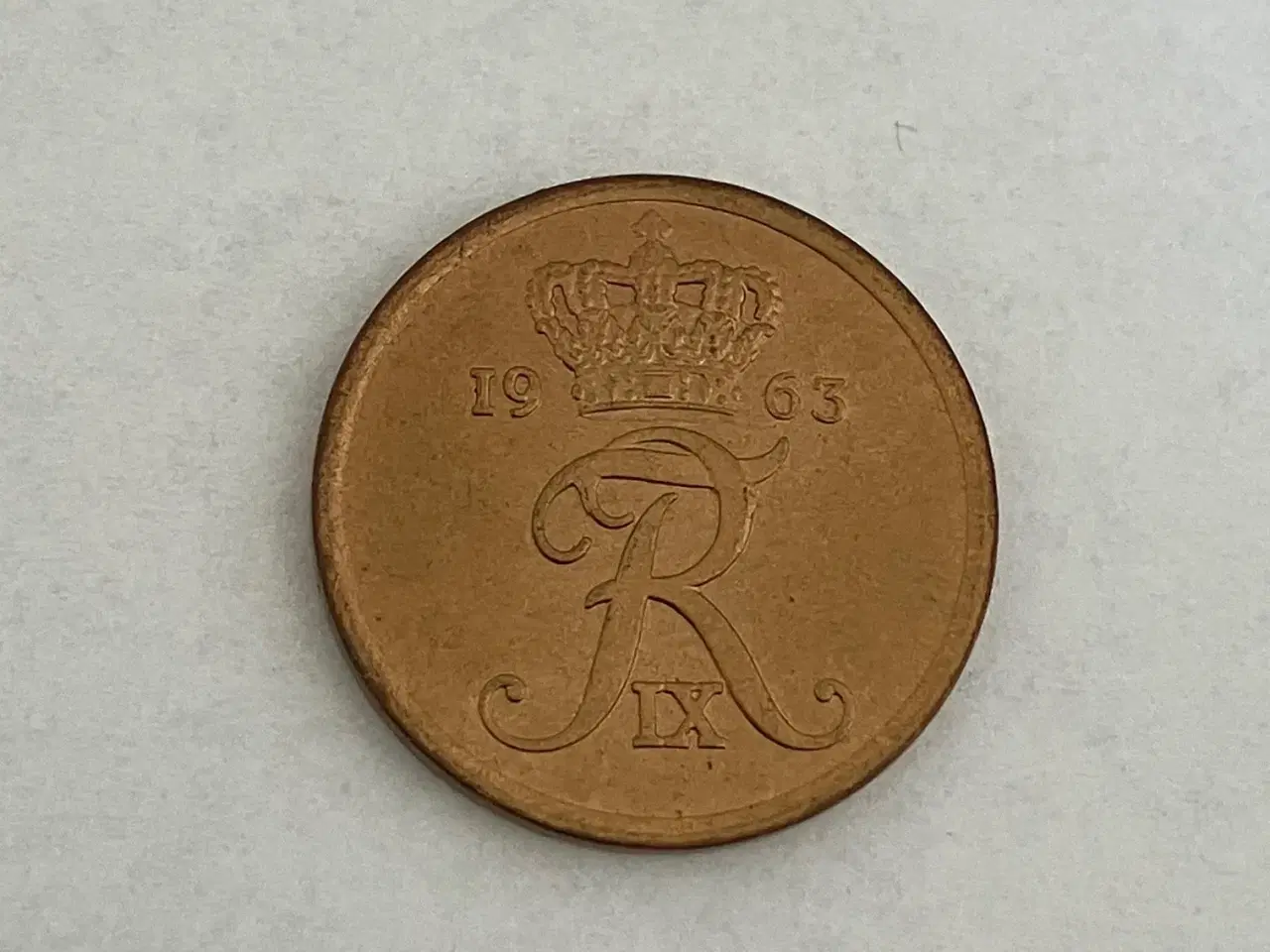 Billede 2 - 5 Øre 1963 - Flot kvalitet