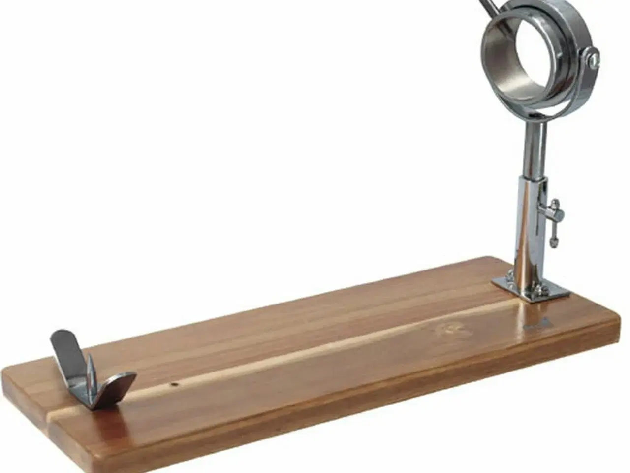 Billede 1 - TM Home skinkeholder i træ - 20 x 54 cm, roterende og justerbar