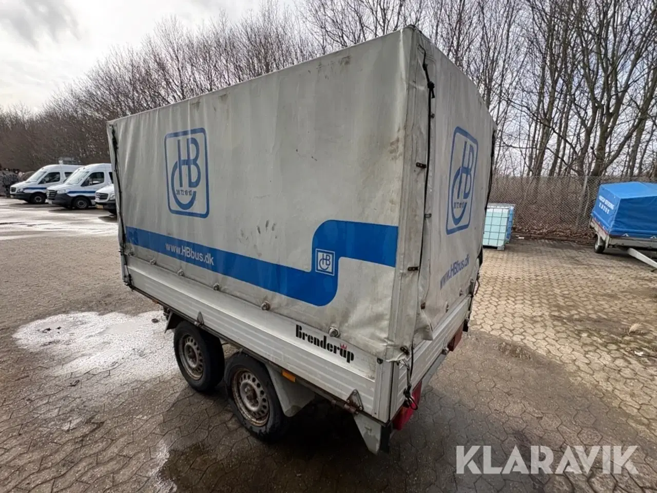 Billede 3 - Lukket trailer Brenderup