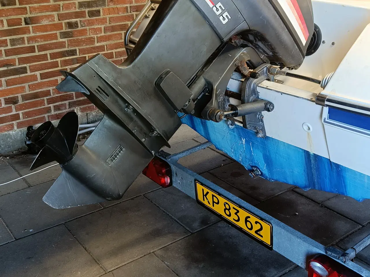Billede 11 - Solid og stabil båd med bådtrailer (50HK)