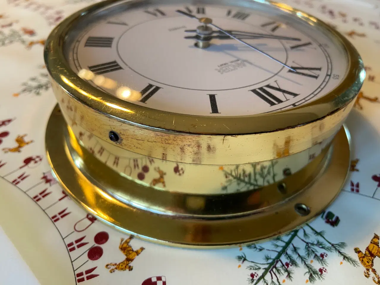 Billede 4 - Skibsur i messing fra Landex