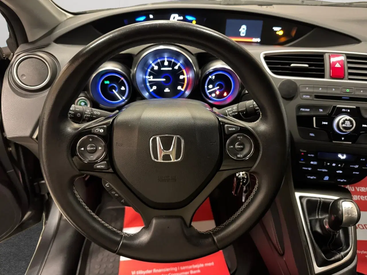 Billede 6 - Honda Civic 1,6 i-DTEC Comfort Tourer