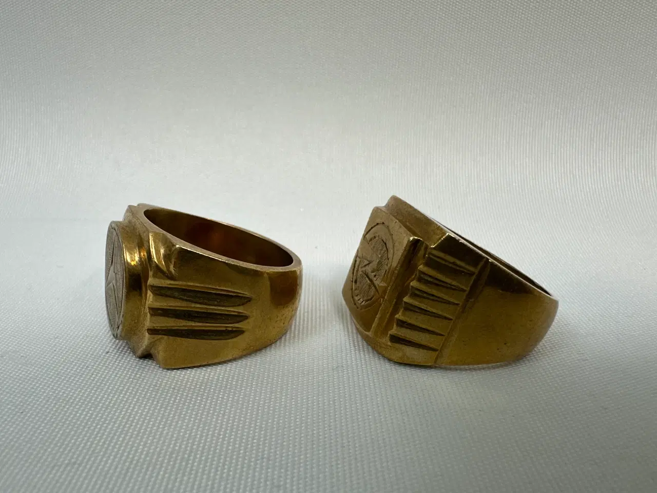 Billede 4 - 2 stk. messing ringe