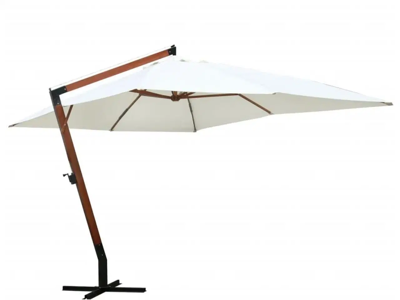 Billede 1 - Parasol 300 x 400 cm hvid