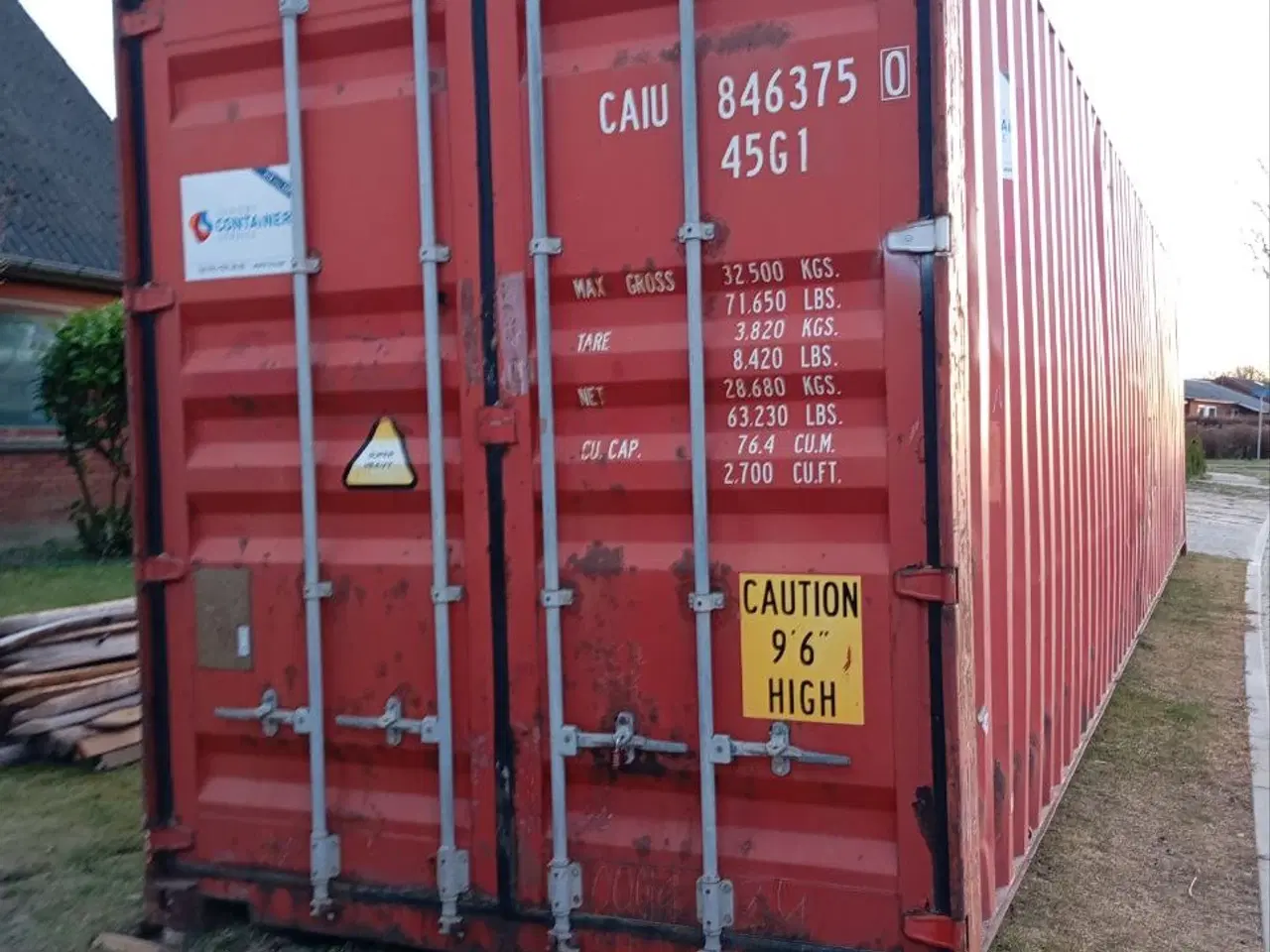 Billede 1 - Sælger 40 fods søcontainer
