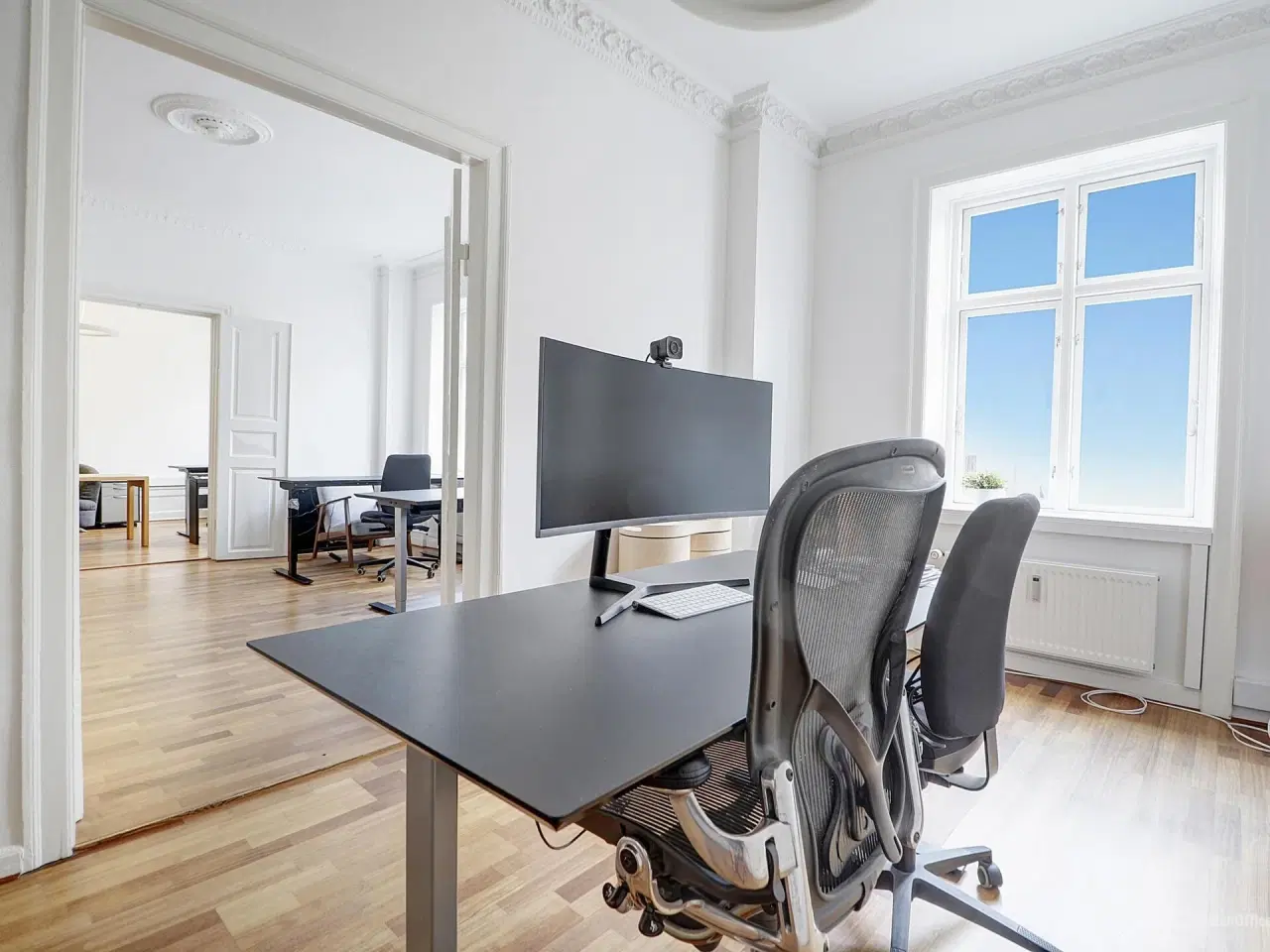 Billede 10 - Pænt herskabslejemål med adgang til Saga-gårdens ”grønne oase”