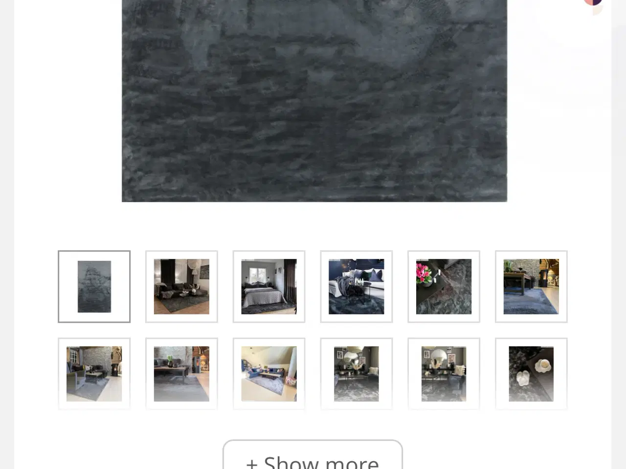 Billede 1 - Lækkert blødt gulvtæppe sælges! 