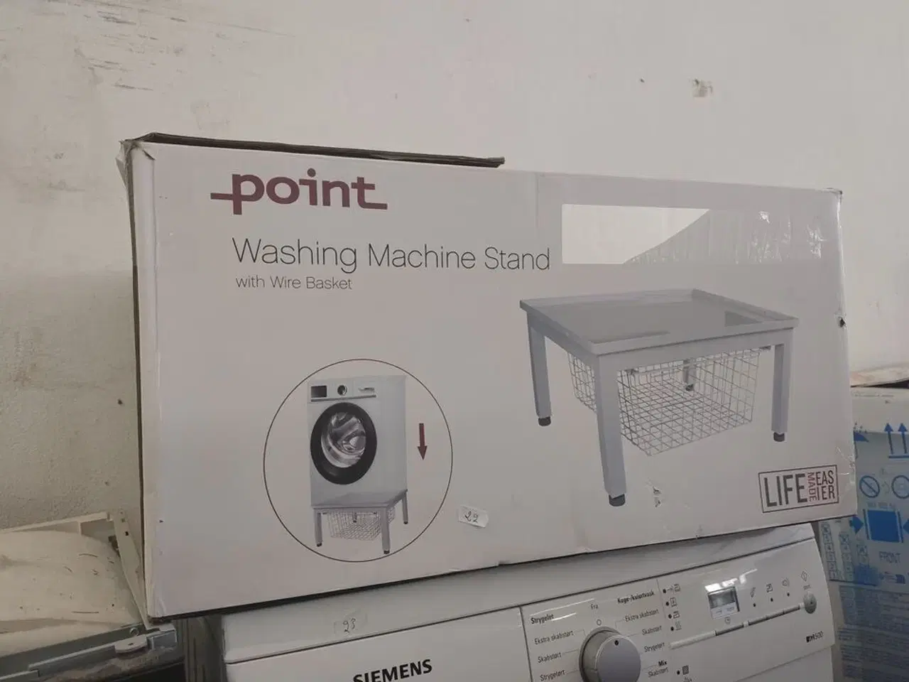 Billede 1 - Stativ til vaskemaskine, ubrugt