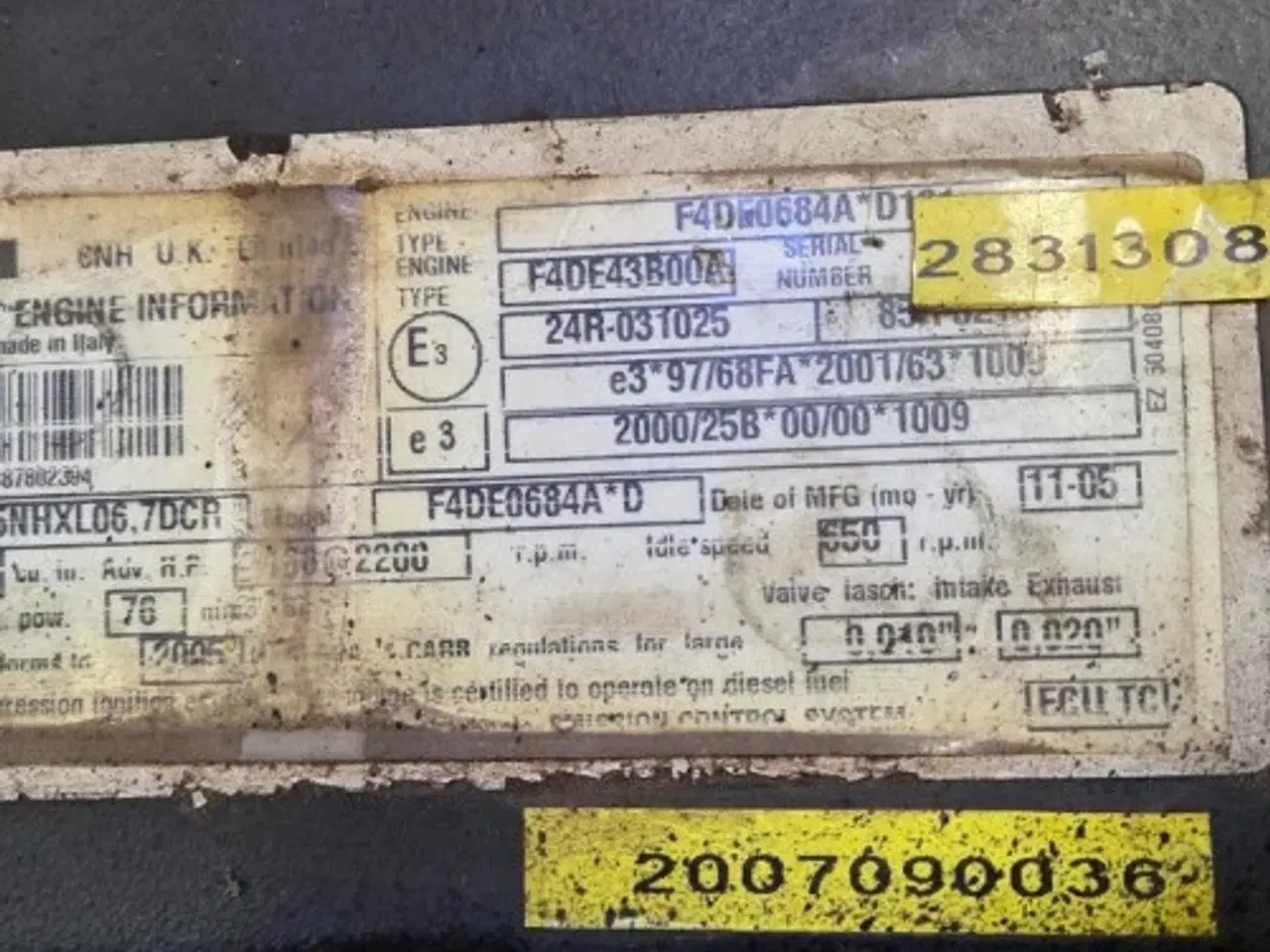 Billede 24 - Iveco F4DE0684A Motor