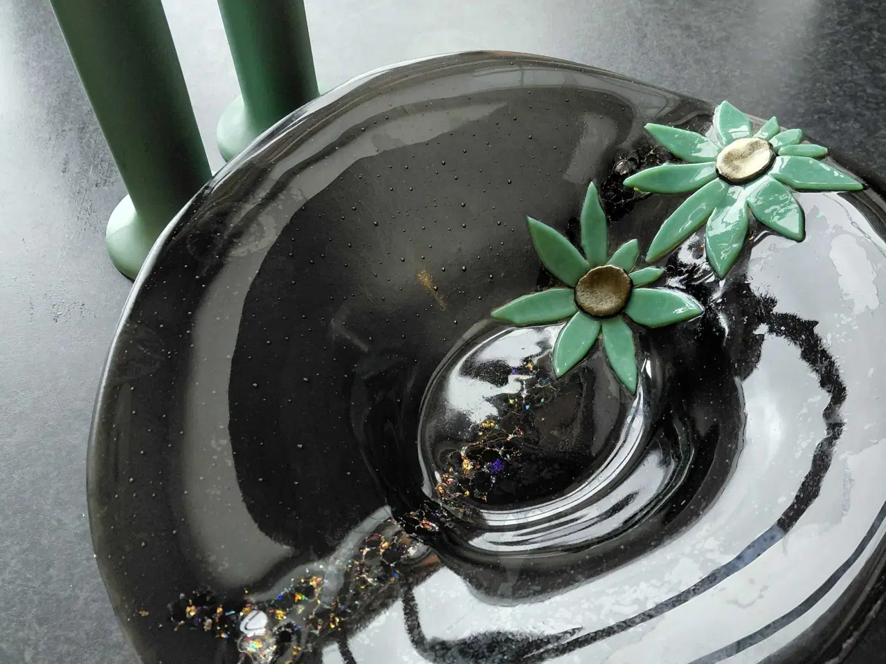 Billede 1 - Hjem og stil: Bordskål glas.