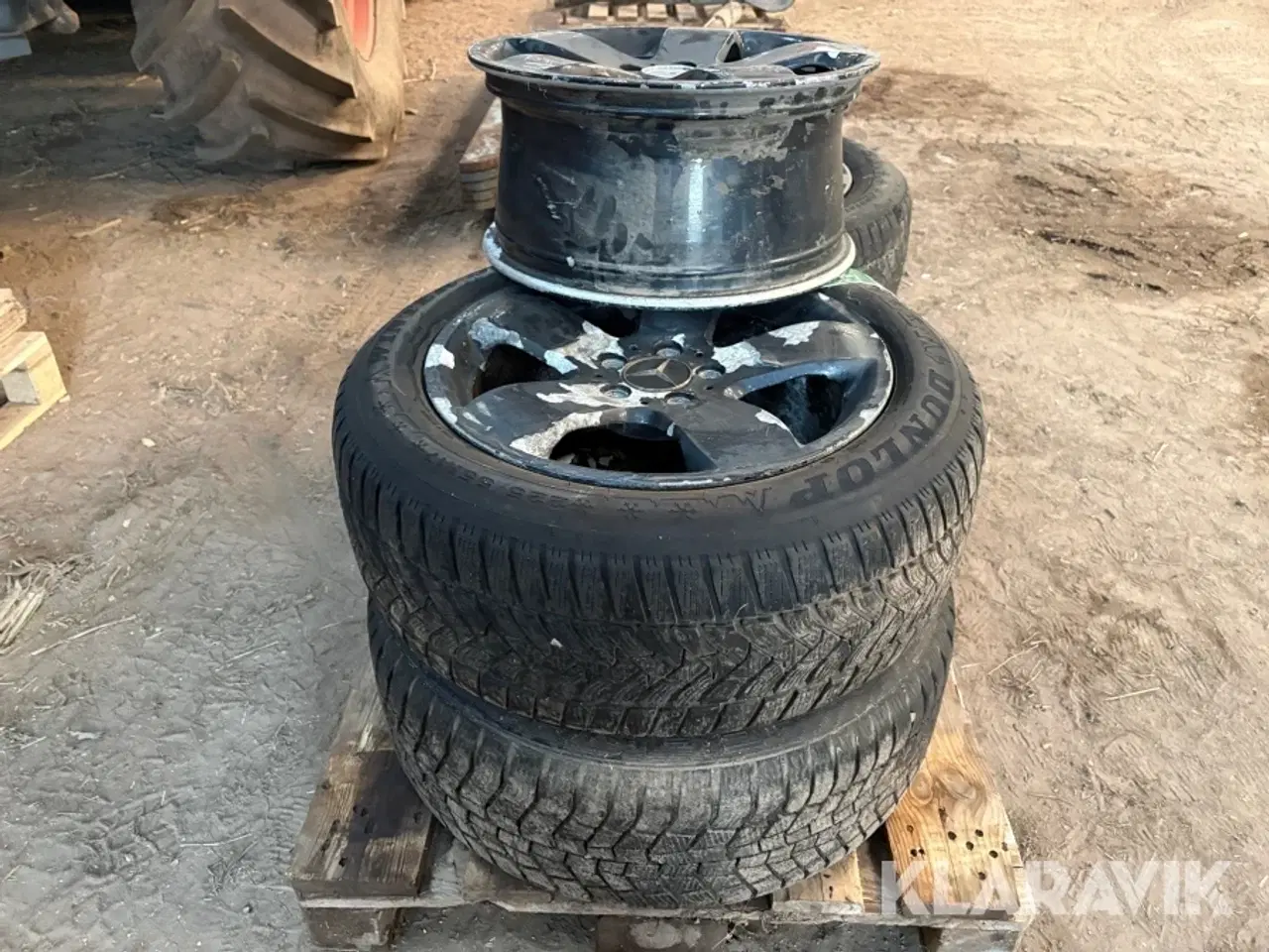 Billede 2 - Dæk med fælg Passer på Mercedes-Benz Vito - 4 styks