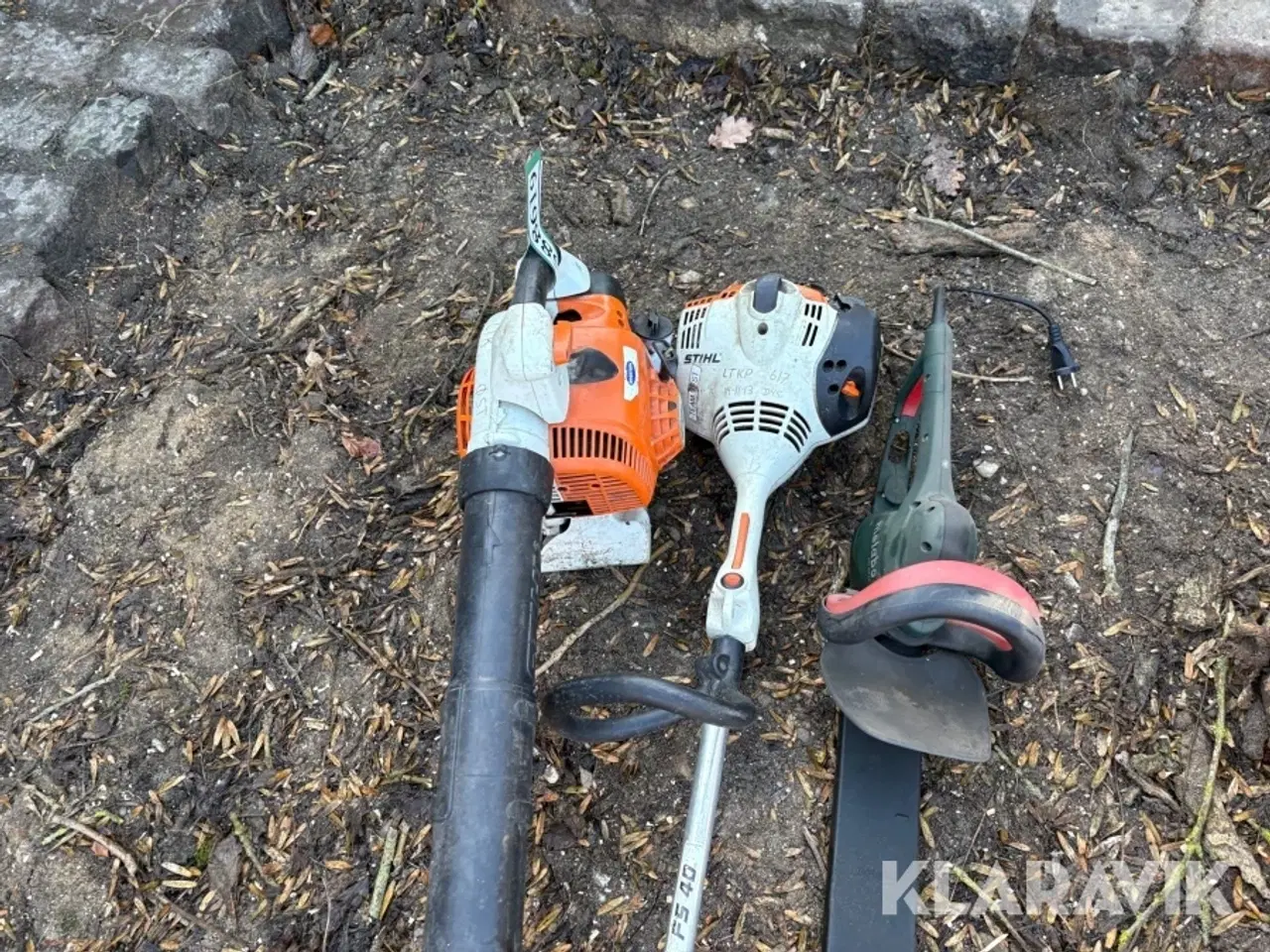 Billede 8 - Løvblæser, hækkeklipper og græstrimmer STIHL,metabo