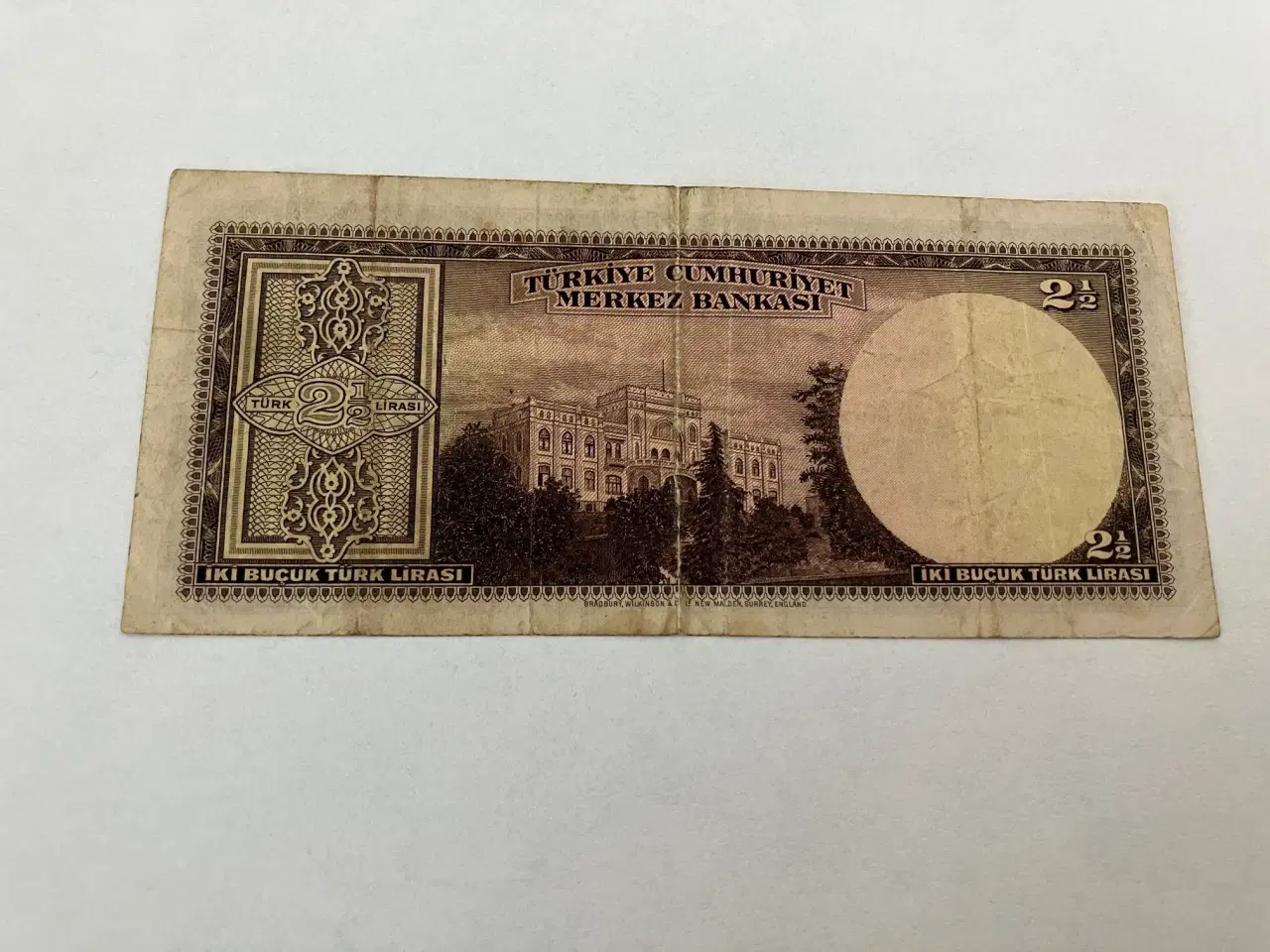 Billede 2 - 2 1/2 Lira Turkey 1930 - Sjælden