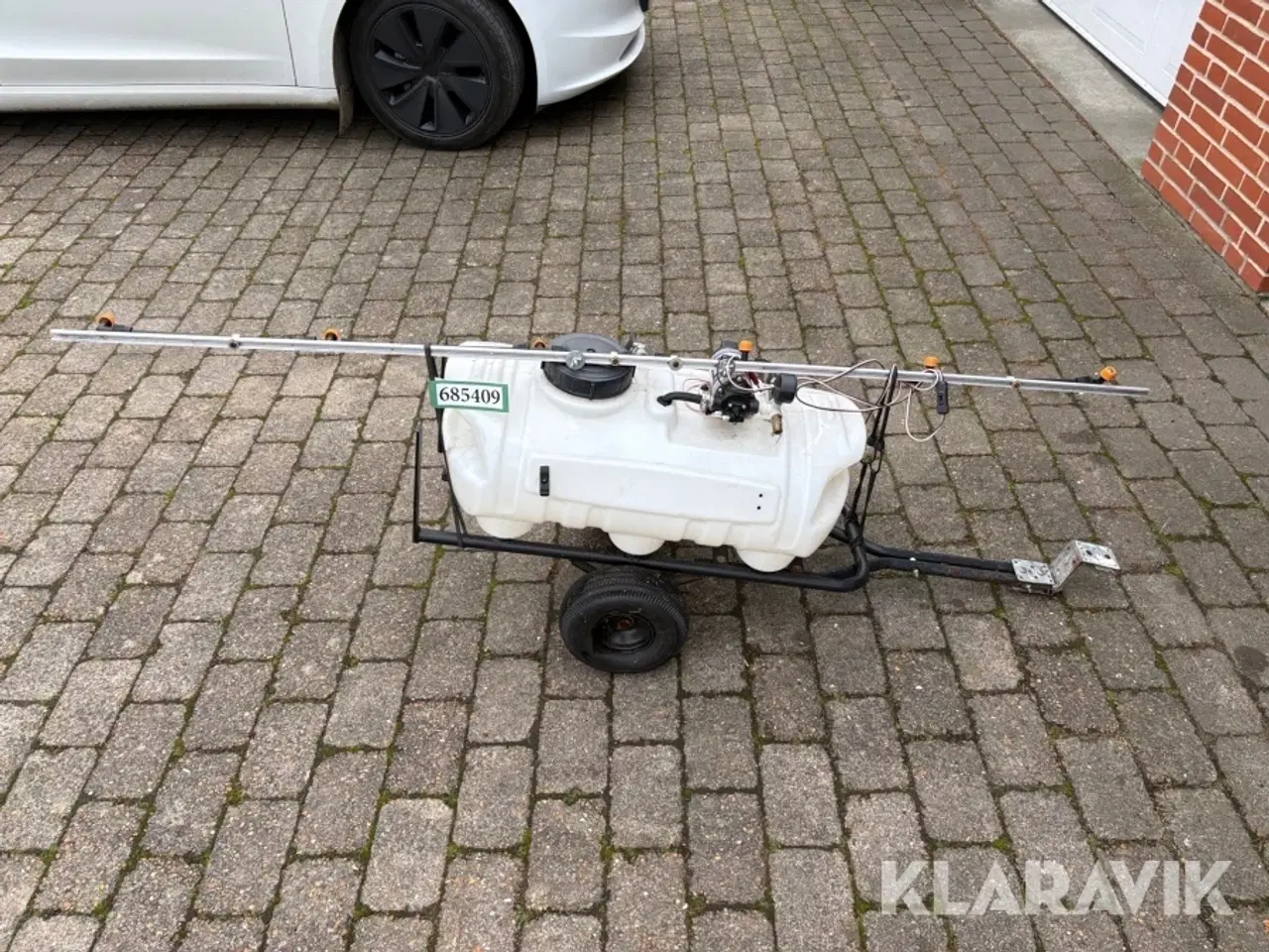 Billede 6 - Havesprøjte Rugid med spredebom & hjul