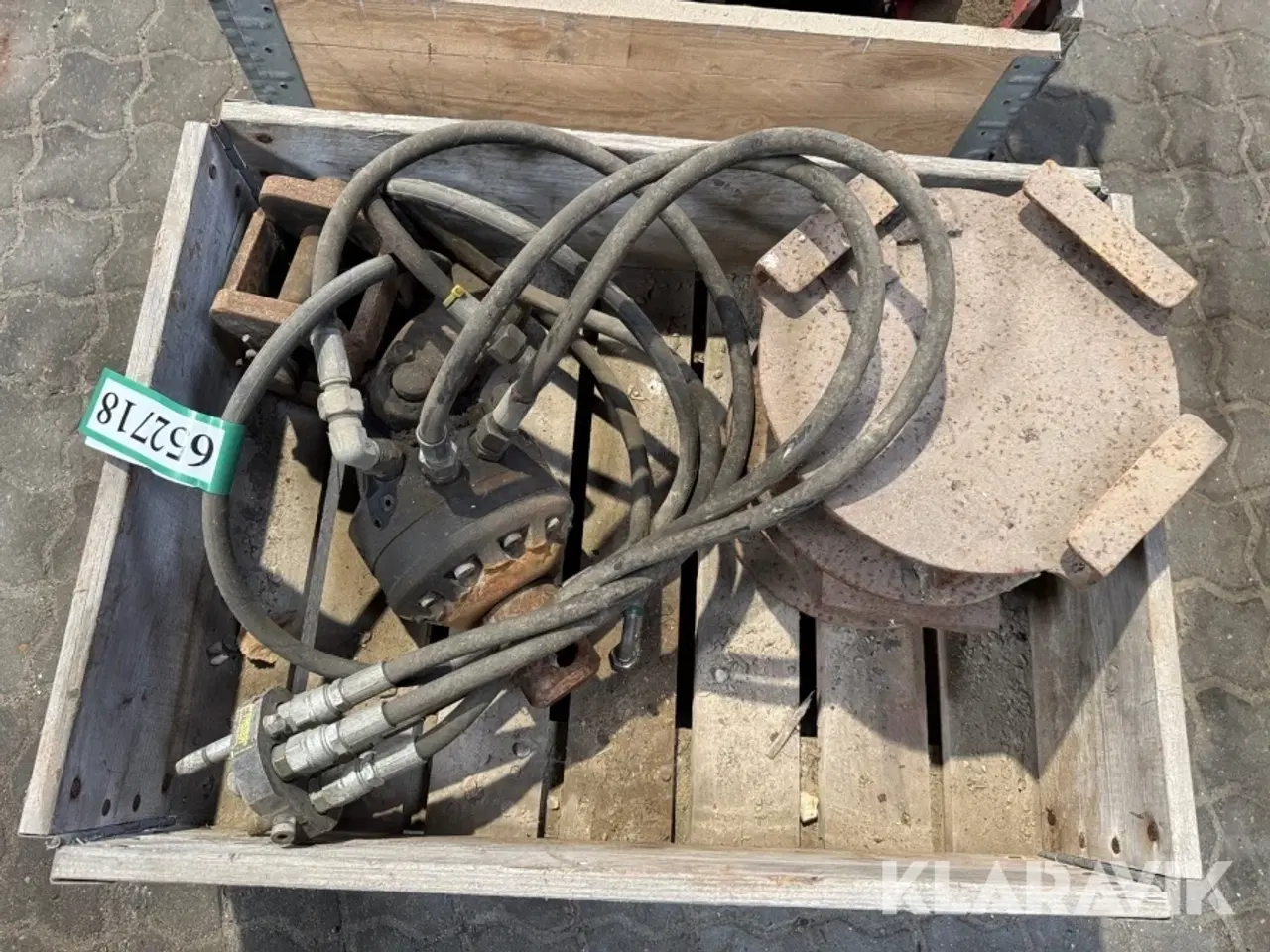Billede 5 - Lot -Hydraulikstempler med rotator