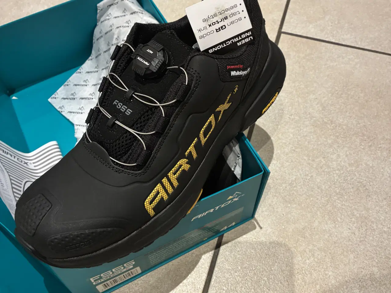 Billede 1 - Airtox FS55 sikkerhedssko S3, Sort