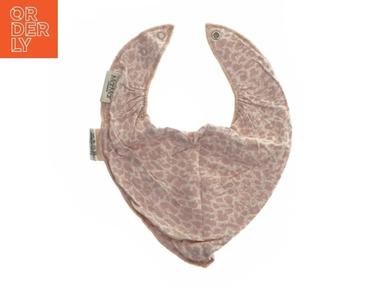 Billede 1 - Babyleopardprint hagesmæk fra MartMarc (str. 19x25 cm)