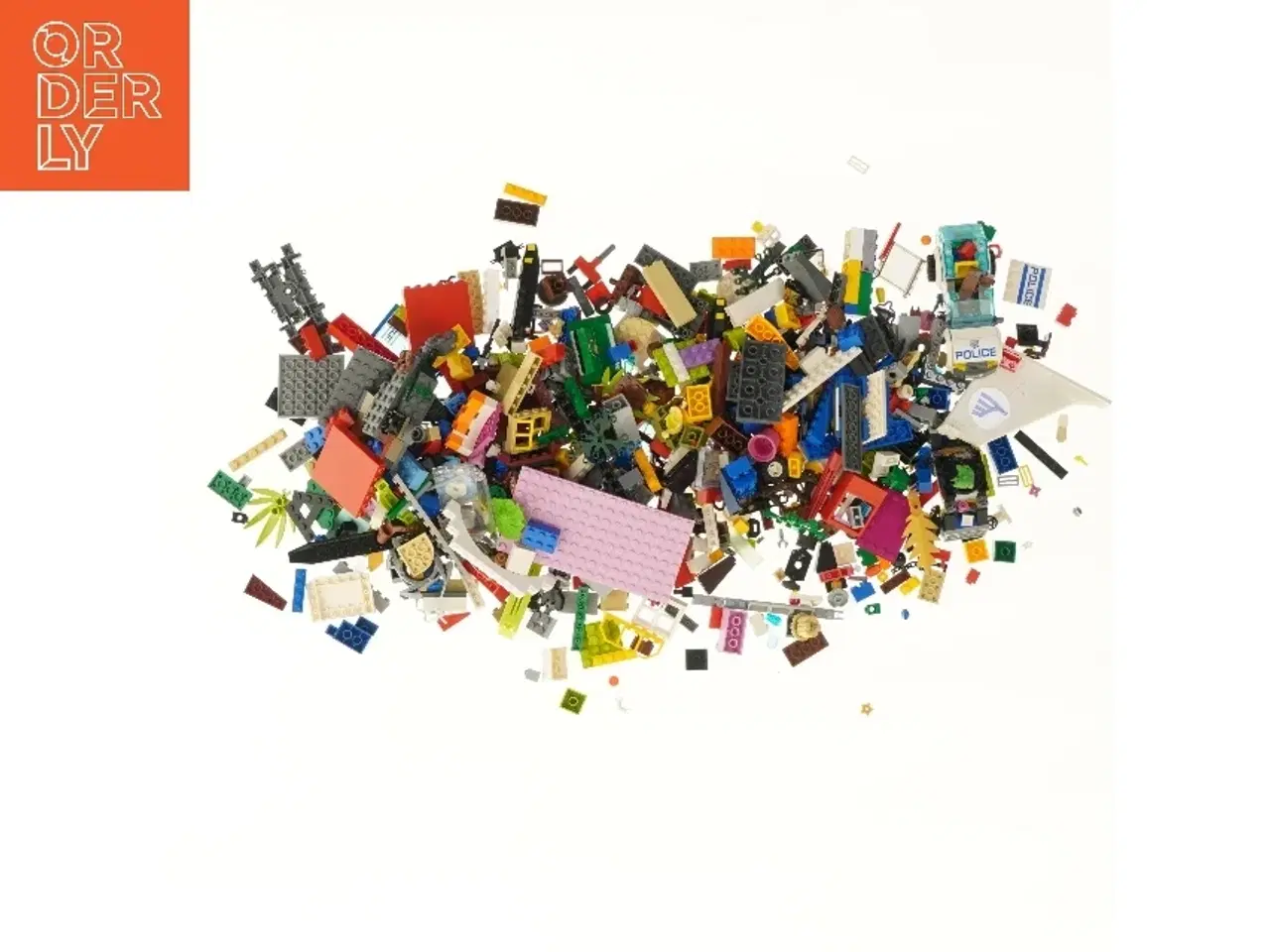 Billede 1 - 1,11 kg blandet LEGO klodser fra Lego (str. 1,11 kg cm)
