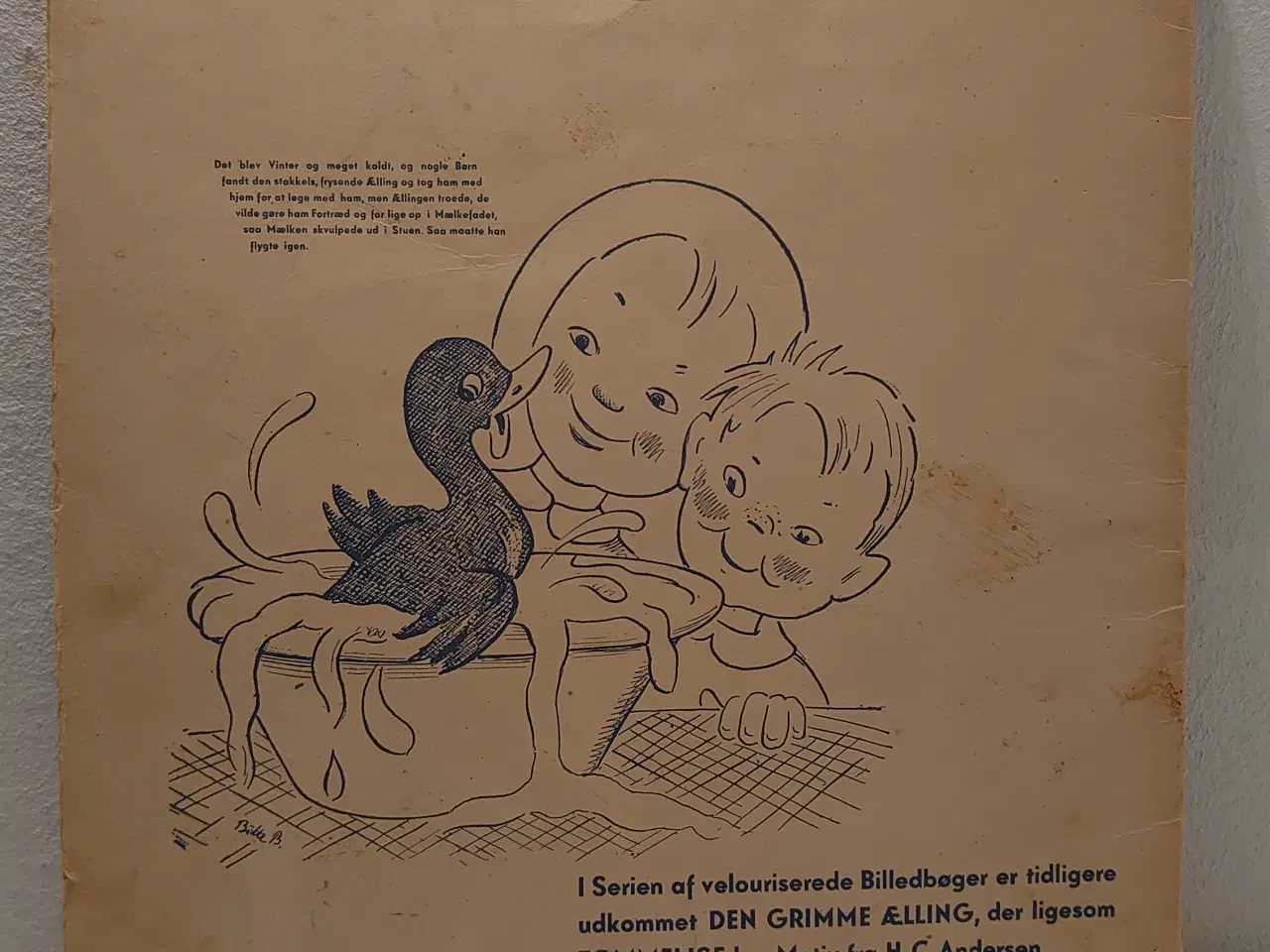 Billede 2 - H.C.Andersen: Tommelise. ill. af Tørring