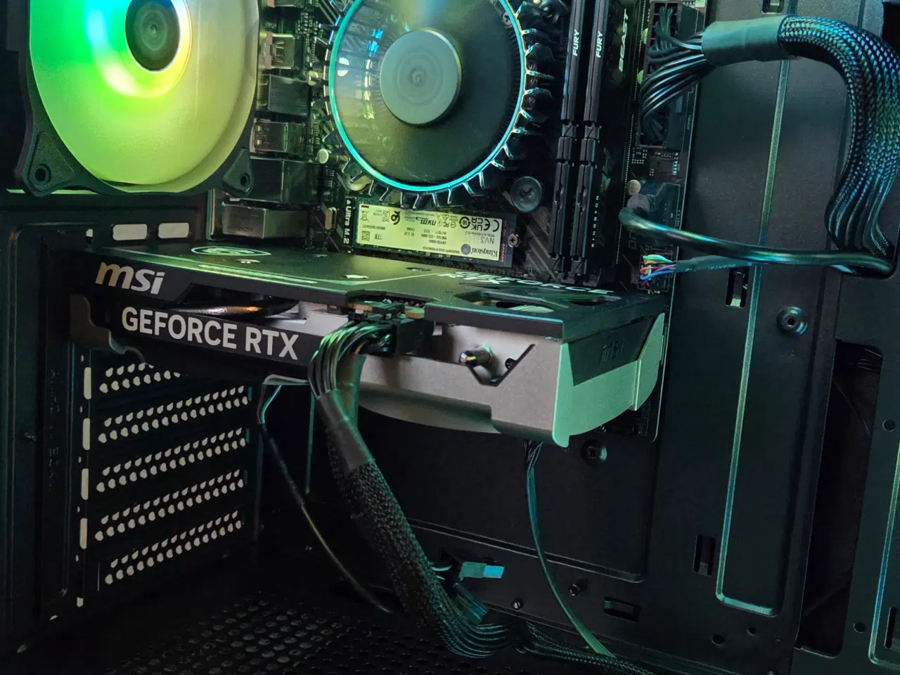 Billede 3 - Ny gaming pc - RTX 5060 - i5 14400f - 1000GB M.2 N