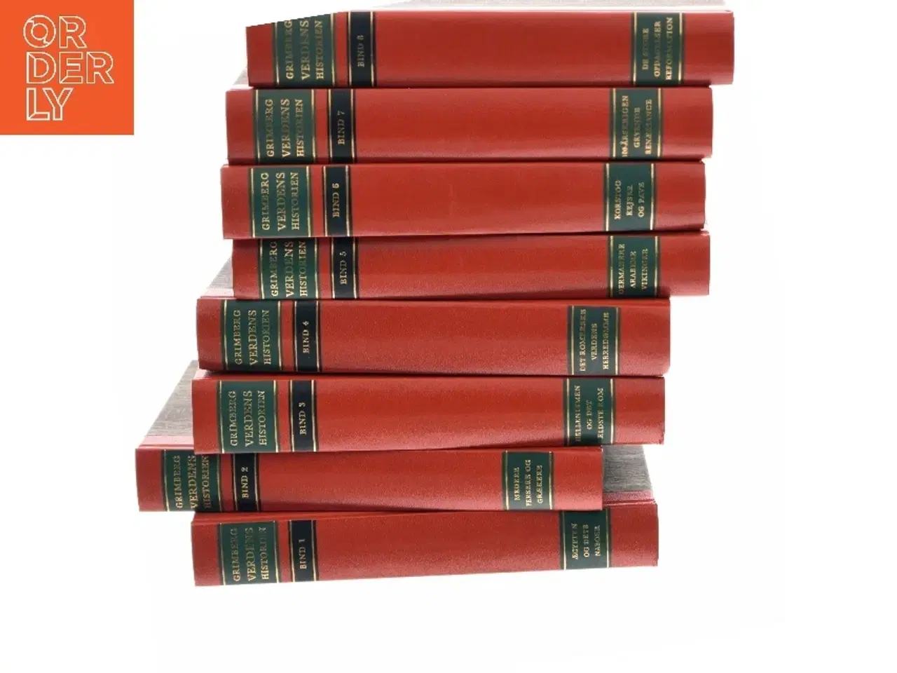 Billede 2 - Grimbergs Verdenshistorien af <Bogforfattere< (Bog)