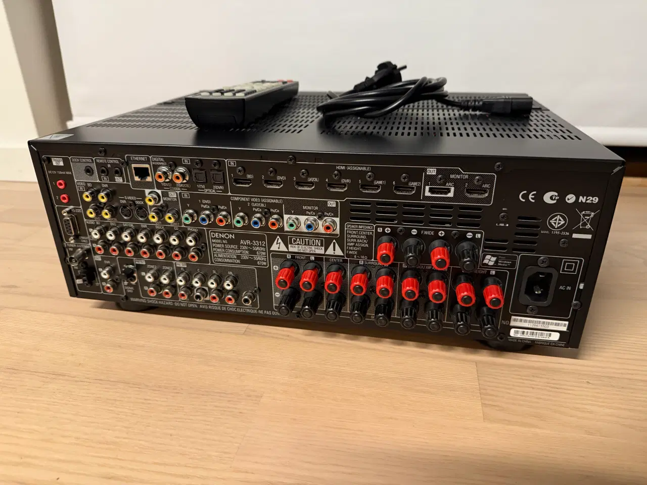 Billede 3 - Denon AVR-3312 Surround reciever