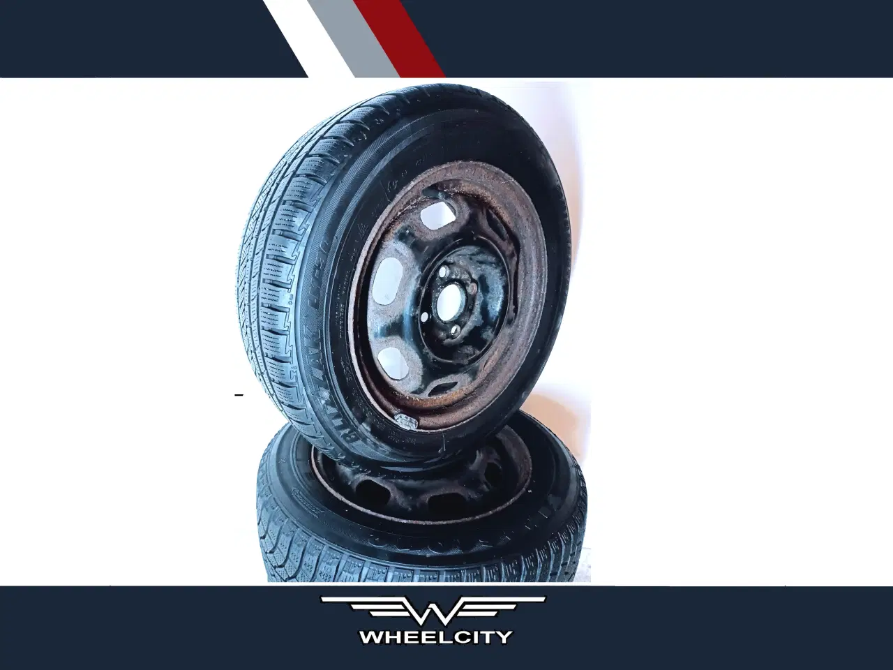 Billede 1 - 4x100 14" ET43 nav 57,1ø vintersæt